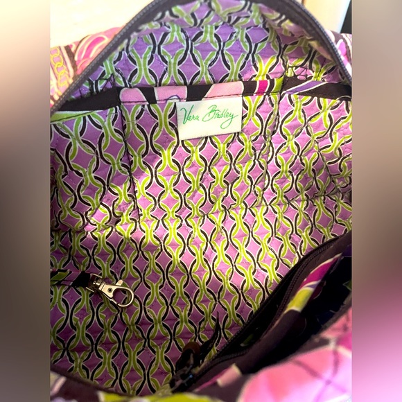 SOLD Vera Bradley vintage purple punch purse - Picture 2 of 6